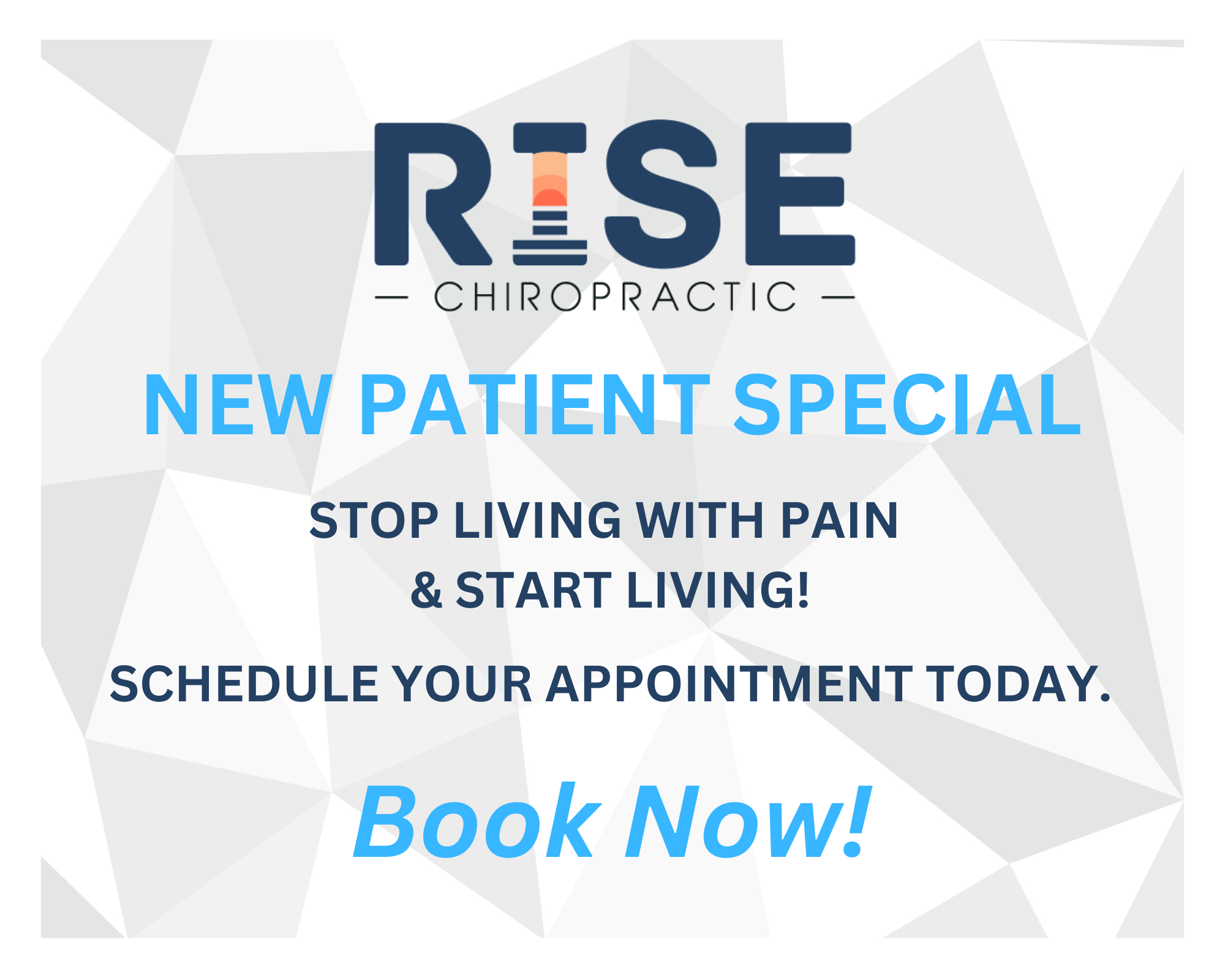 New Patient Special for Rise Chiropractic